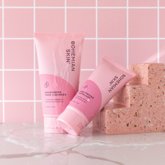Gentle Deep Cleansing Duo - Premium Pack from Bohemian Skin - Shop now at Bohemian Skin
